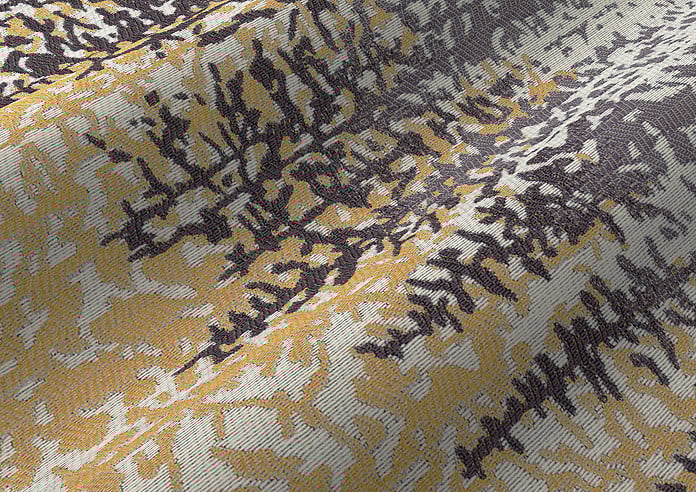 Highbury, Ochre - Twist&Fit Roman Blind - Image 4